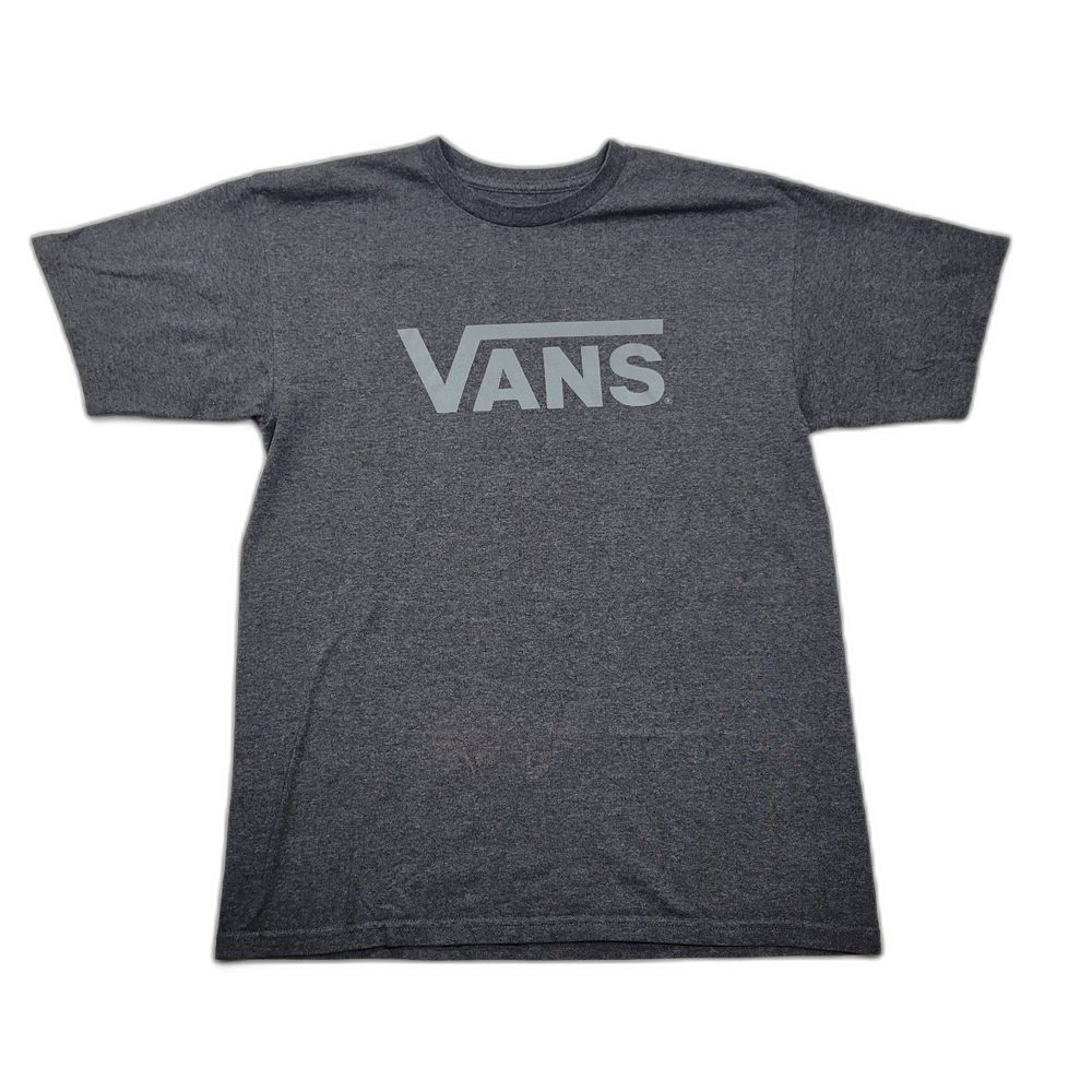 Vans Men's Short Sleeve Tee Shirt Gray M